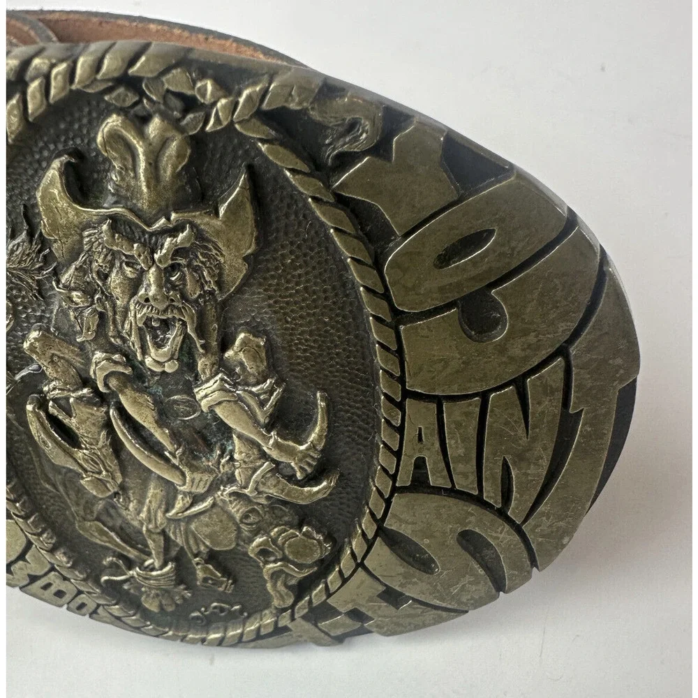 If You Aint Cowboy You Aint *hit Belt Buckle Award Design Metals Inc Solid Brass